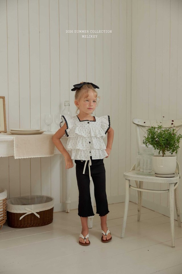 [PRE-ORDER] Dot Can Can Blouse