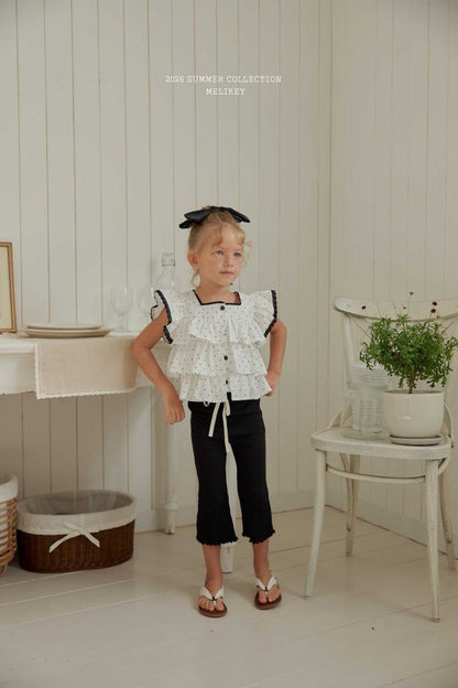 [PRE-ORDER] Dot Can Can Blouse