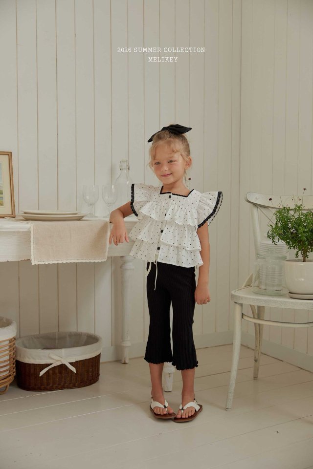 [PRE-ORDER] Dot Can Can Blouse