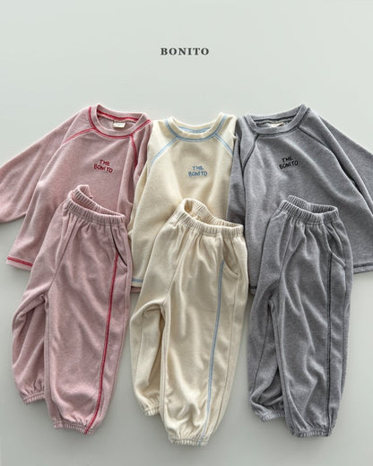 [PRE-ORDER] Terry Zig Zag Top Bottom Set