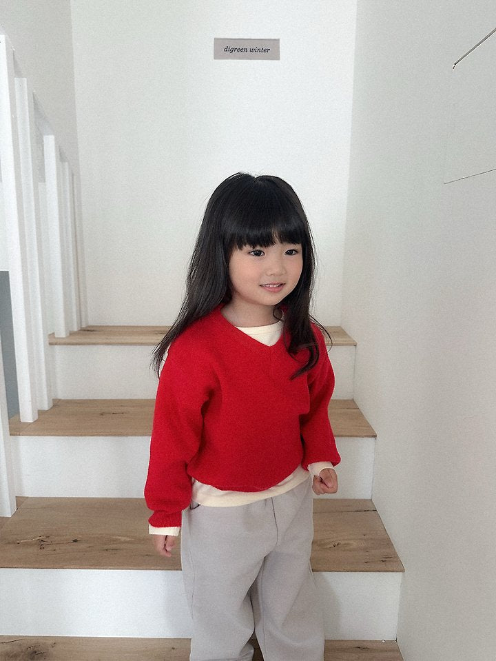 [PRE-ORDER] Cozy V Neck Sweater Top