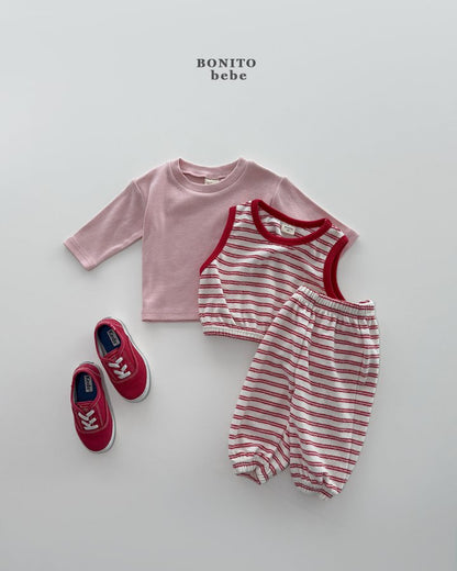 [PRE-ORDER] Stripe Terry Baby Set