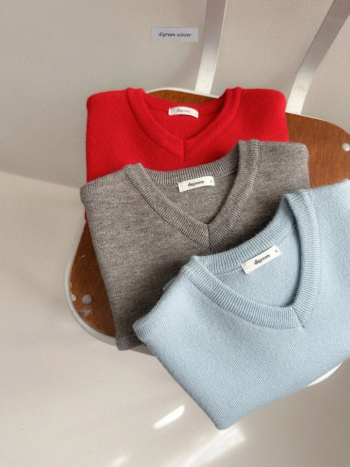 [PRE-ORDER] Cozy V Neck Sweater Top