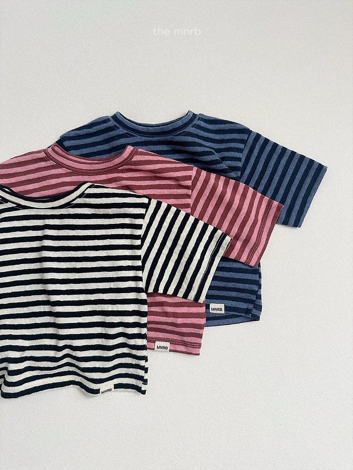 [PRE-ORDER] Cozy Stripe 3/4 Sleeve T-Shirts