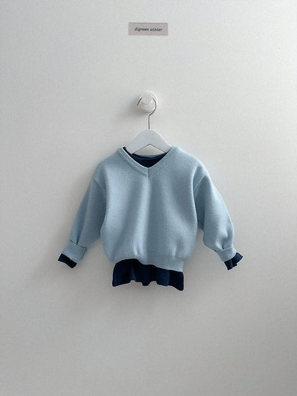 [PRE-ORDER] Cozy V Neck Sweater Top