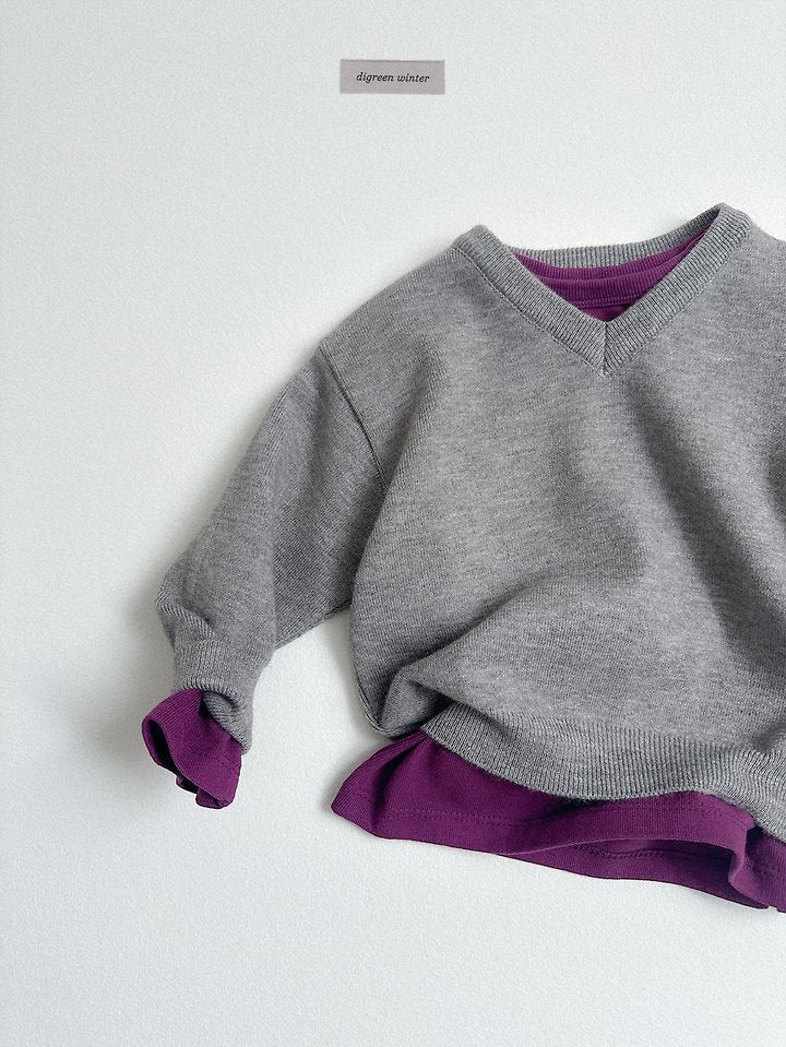 [PRE-ORDER] Cozy V Neck Sweater Top