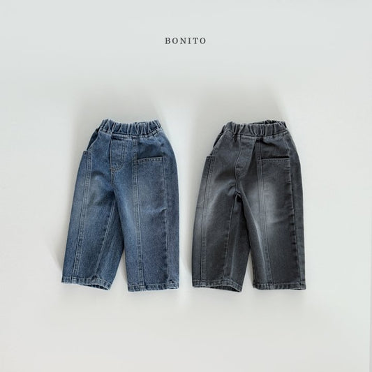 [PRE-ORDER] Line Brush Denim Pants