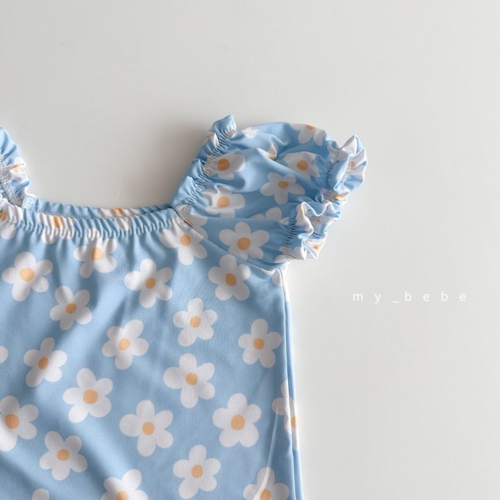 [PRE-ORDER] Shirring Swim Suit + Hat Set