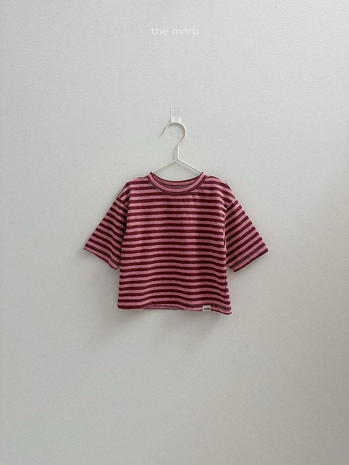 [PRE-ORDER] Cozy Stripe 3/4 Sleeve T-Shirts