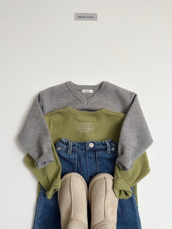 [PRE-ORDER] Cozy V Neck Sweater Top