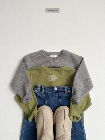 [PRE-ORDER] Cozy V Neck Sweater Top