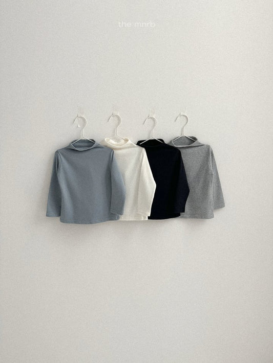 [PRE-ORDER] Peach Warm Half Turtleneck T-Shirts