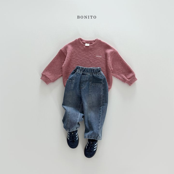[PRE-ORDER] Line Brush Denim Pants