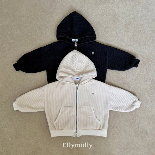 [PRE-ORDER] Cozy Ribbed Hoodie Jacket