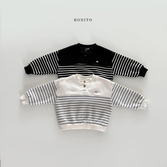 [PRE-ORDER] Stripe Placket Sweatshirts