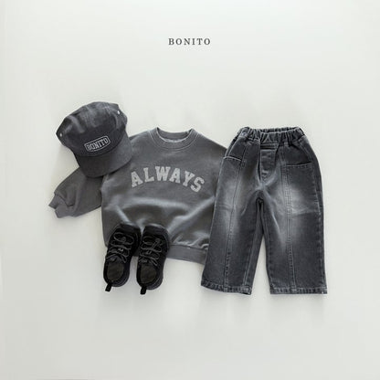 [PRE-ORDER] Line Brush Denim Pants