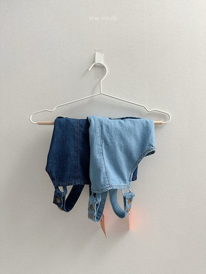 [PRE-ORDER] Distressed Denim Overalls