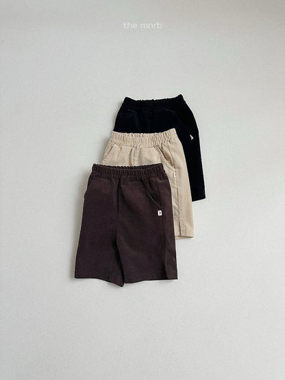[PRE-ORDER] Corduroy Capri Pants