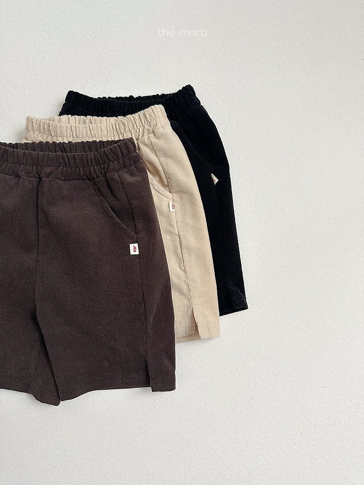 [PRE-ORDER] Corduroy Capri Pants