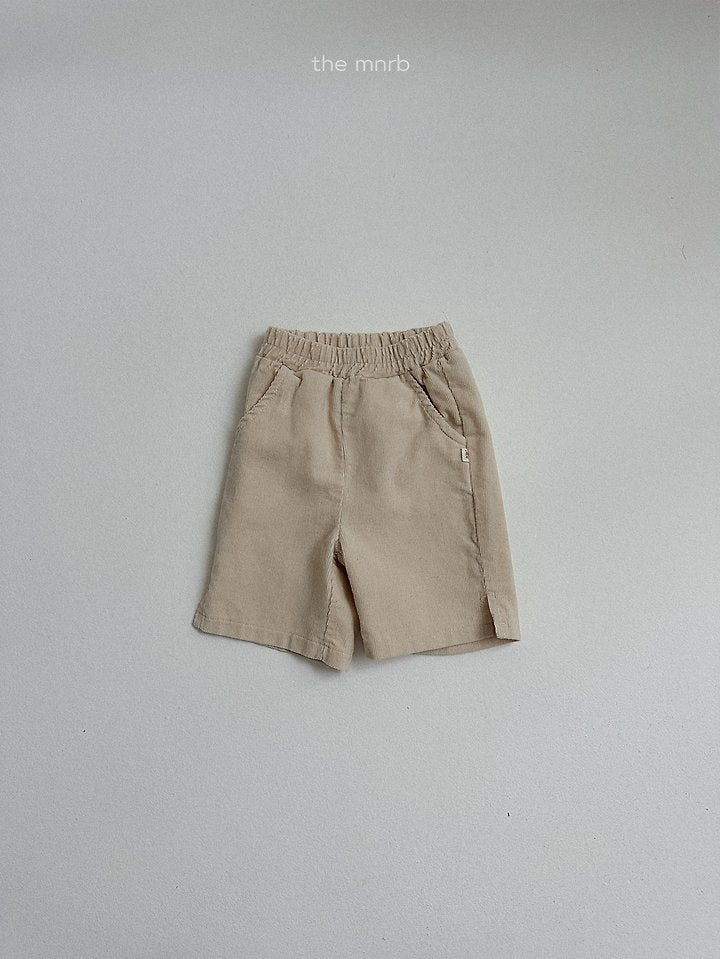 [PRE-ORDER] Corduroy Capri Pants