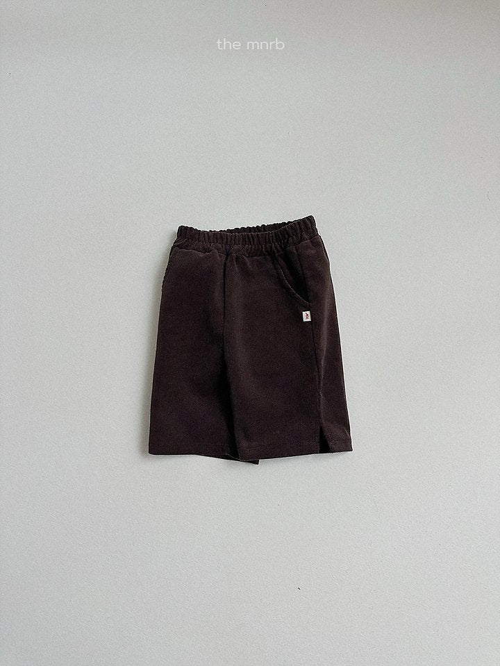 [PRE-ORDER] Corduroy Capri Pants