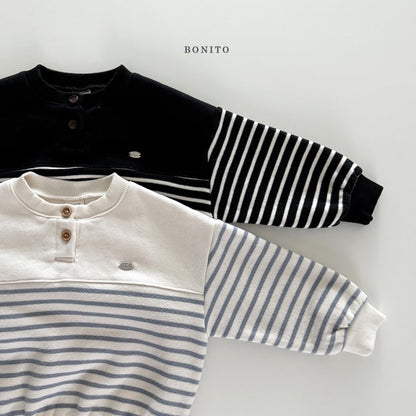 [PRE-ORDER] Stripe Placket Sweatshirts