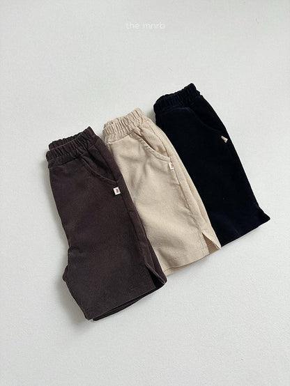 [PRE-ORDER] Corduroy Capri Pants