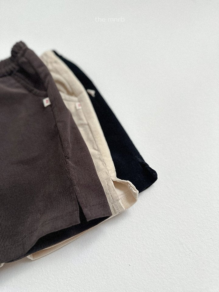 [PRE-ORDER] Corduroy Capri Pants