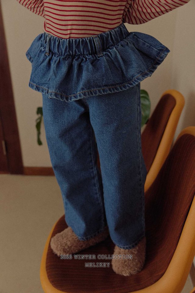 [PRE-ORDER] Jane Frill Denim Pants