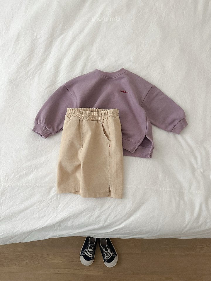 [PRE-ORDER] Corduroy Capri Pants
