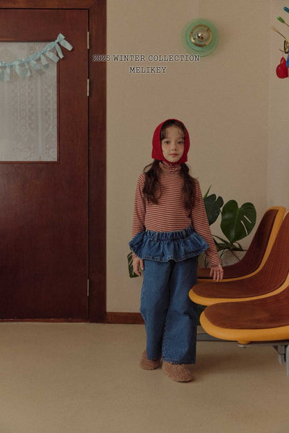 [PRE-ORDER] Jane Frill Denim Pants