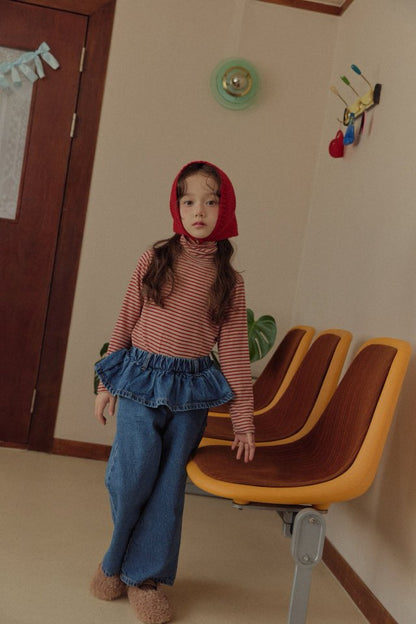 [PRE-ORDER] Jane Frill Denim Pants