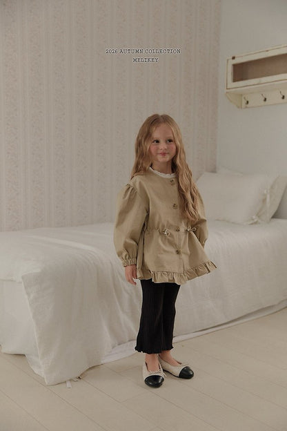 [PRE-ORDER] Momo Frill Trench Coat