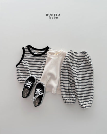 [PRE-ORDER] Stripe Terry Baby Set