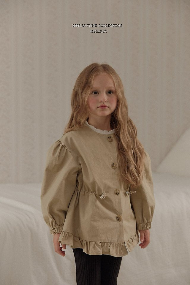 [PRE-ORDER] Momo Frill Trench Coat