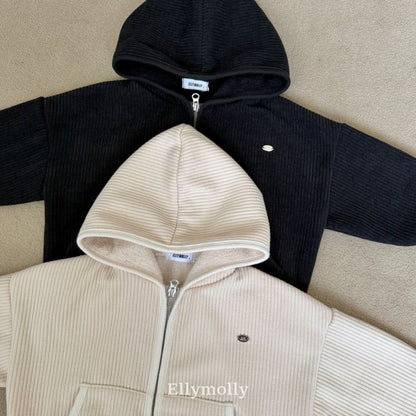 [PRE-ORDER] Cozy Ribbed Hoodie Jacket