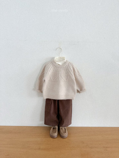 [PRE-ORDER] Cable Sweater Top