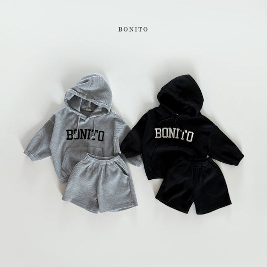 [PRE-ORDER] Waffle Hoodie Top Bottom Set