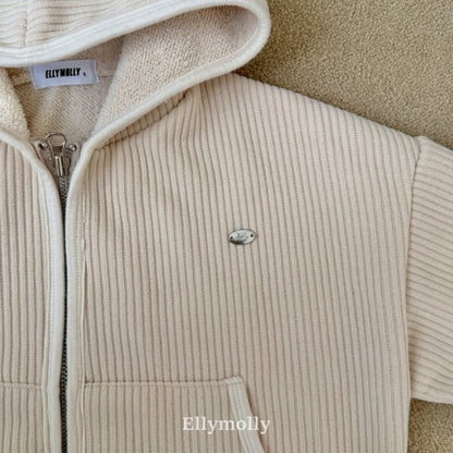 [PRE-ORDER] Cozy Ribbed Hoodie Jacket