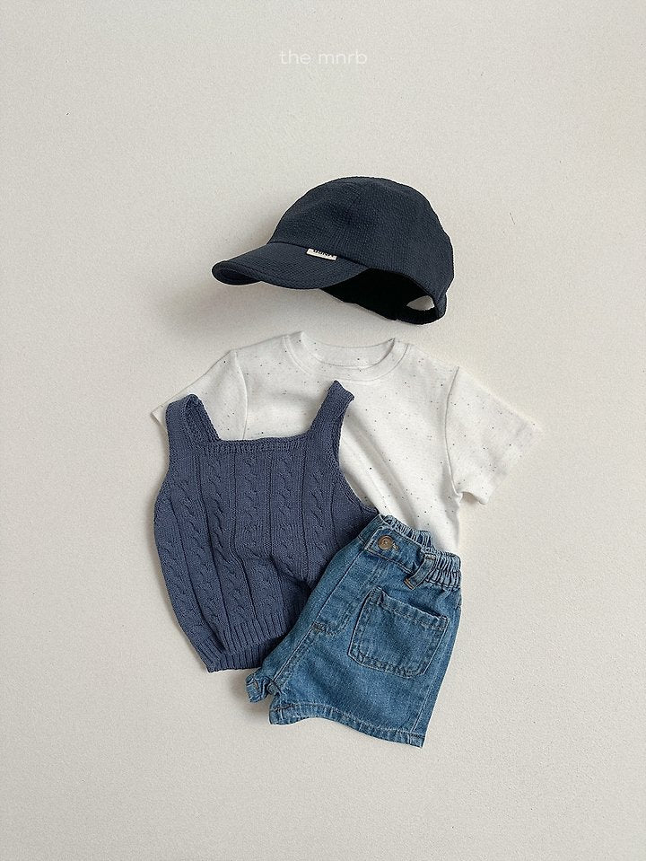 [PRE-ORDER] Cable Sweater Vest Top