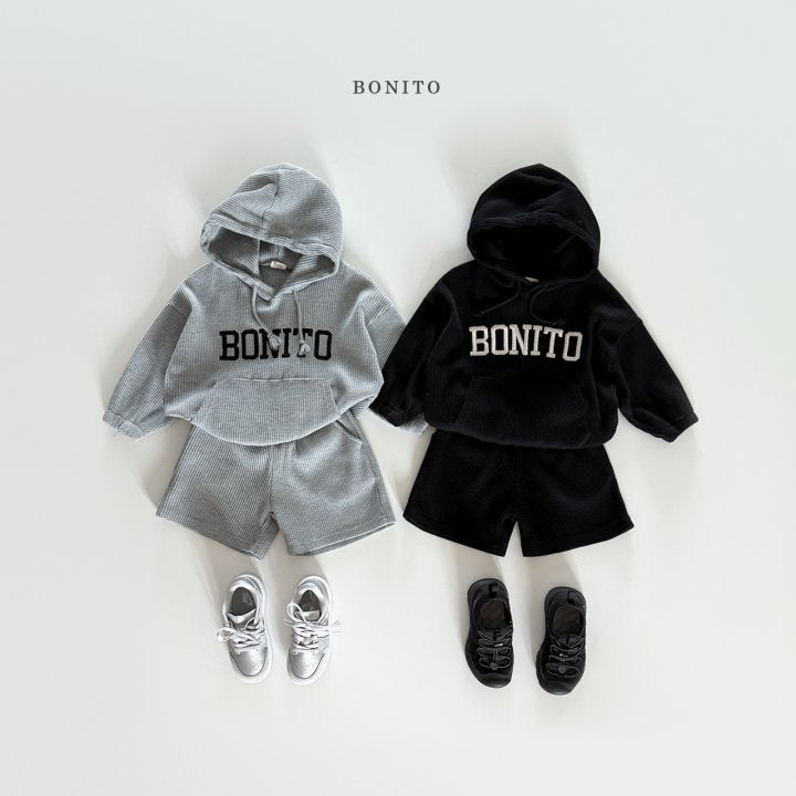 [PRE-ORDER] Waffle Hoodie Top Bottom Set