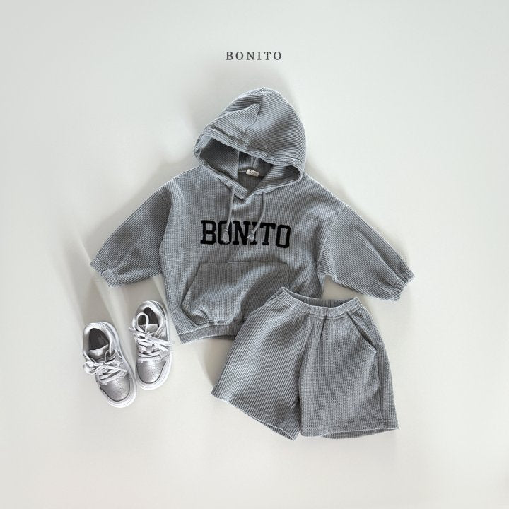 [PRE-ORDER] Waffle Hoodie Top Bottom Set
