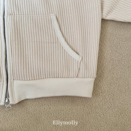 [PRE-ORDER] Cozy Ribbed Hoodie Jacket