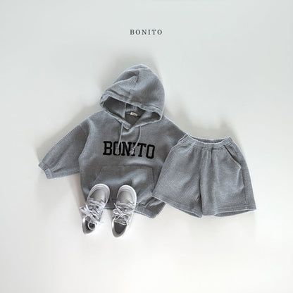 [PRE-ORDER] Waffle Hoodie Top Bottom Set