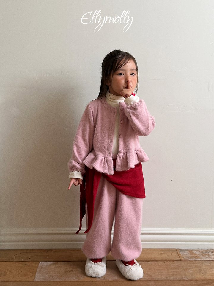 [PRE-ORDER] Snowflake Angora Frill Cardigan