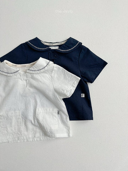 Point Sailor Shirts [Ivory/L(2-3yr)]
