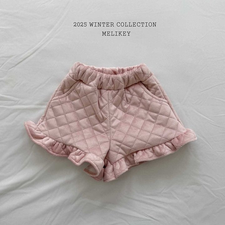 [PRE-ORDER] Quilted Frill Shorts