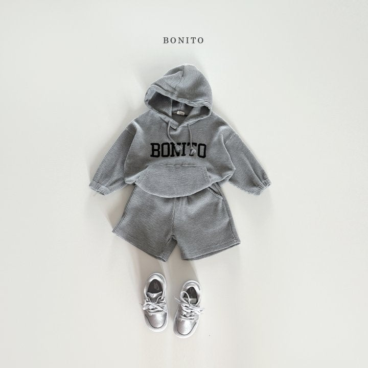 [PRE-ORDER] Waffle Hoodie Top Bottom Set