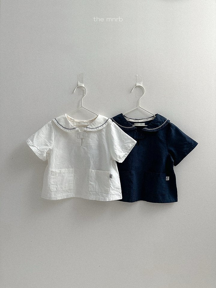 Point Sailor Shirts [Ivory/L(2-3yr)]