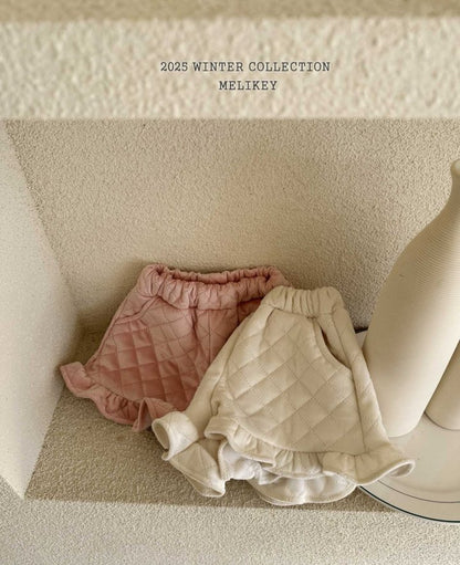 [PRE-ORDER] Quilted Frill Shorts